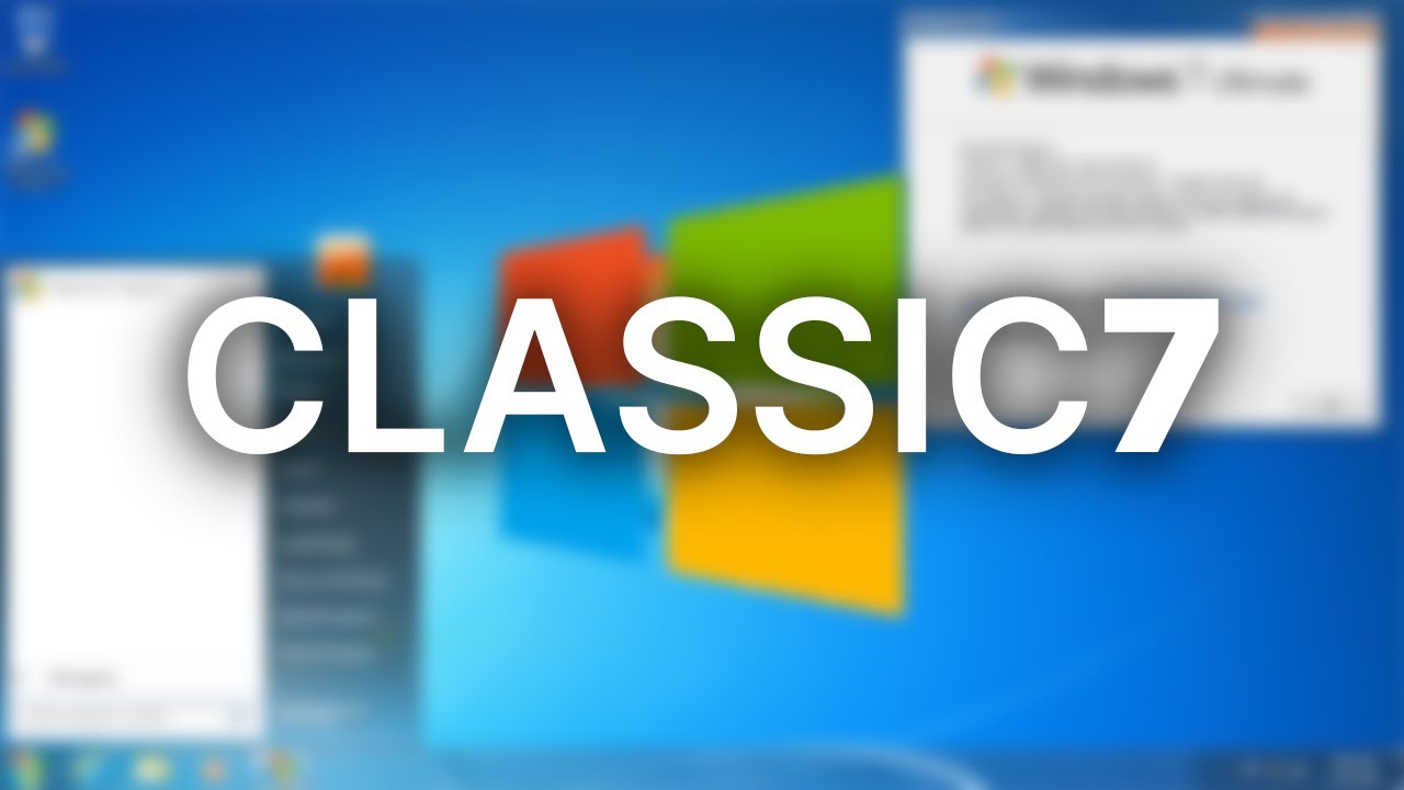 Windows 7 вернулась... на Windows 10? | Classic7
