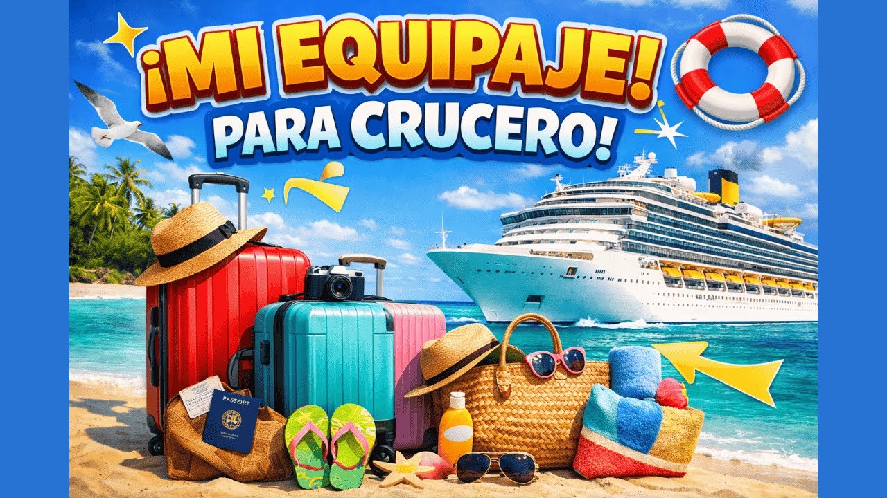 TIP DE COSAS PARA ECHAR EN LA MALETA DE CRUSERO