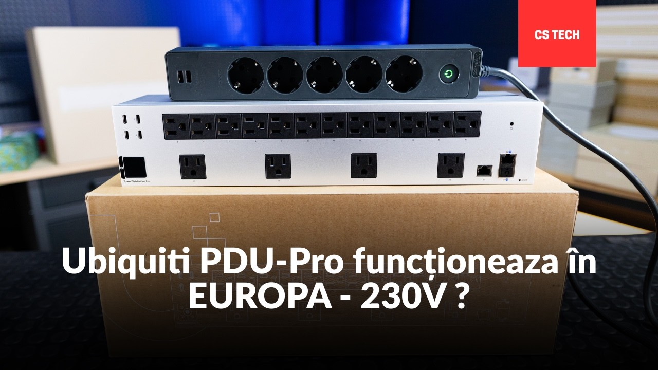 Ubiquiti Power Distribution Pro pe 230V în Europa – Chiar Funcționează?