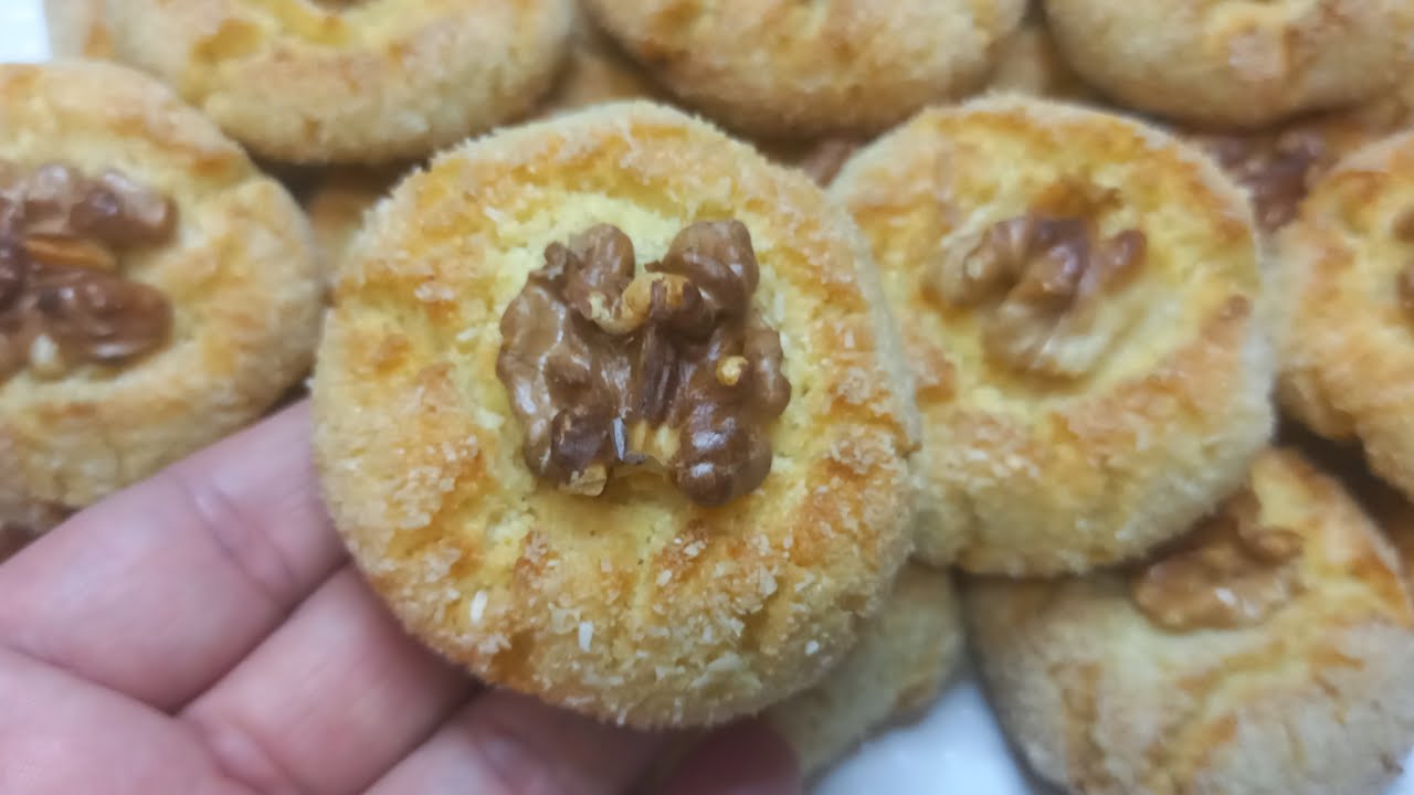 Galletas de sémola y coco 