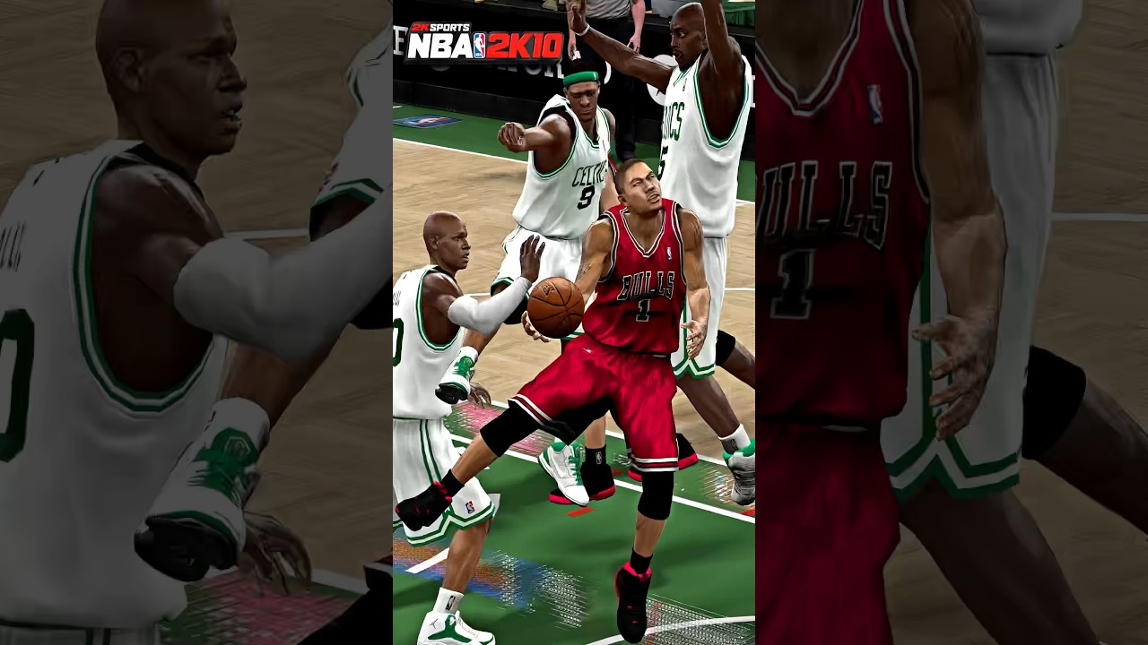 NBA 2K10 | Деррик Роуз против «Селтикс» 