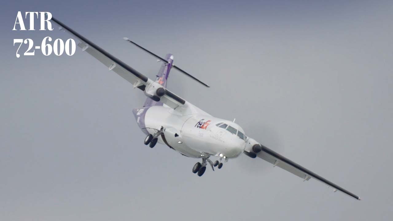 ATR's 72-600 Turboprop Freighter Flies at Paris Air Show 2023 – AIN