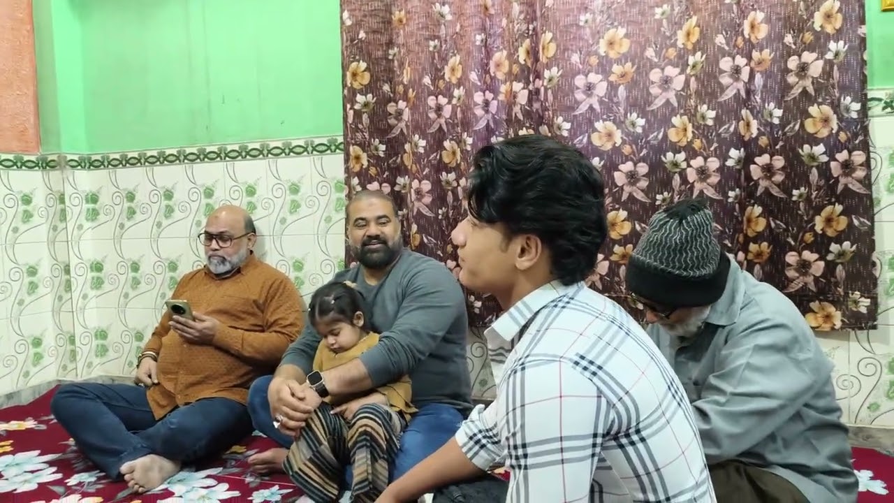 Jashn e Masumeen.manqabat jnb ali Naqi Shikarpuri sb bar makan md mohsin sb Delhi 