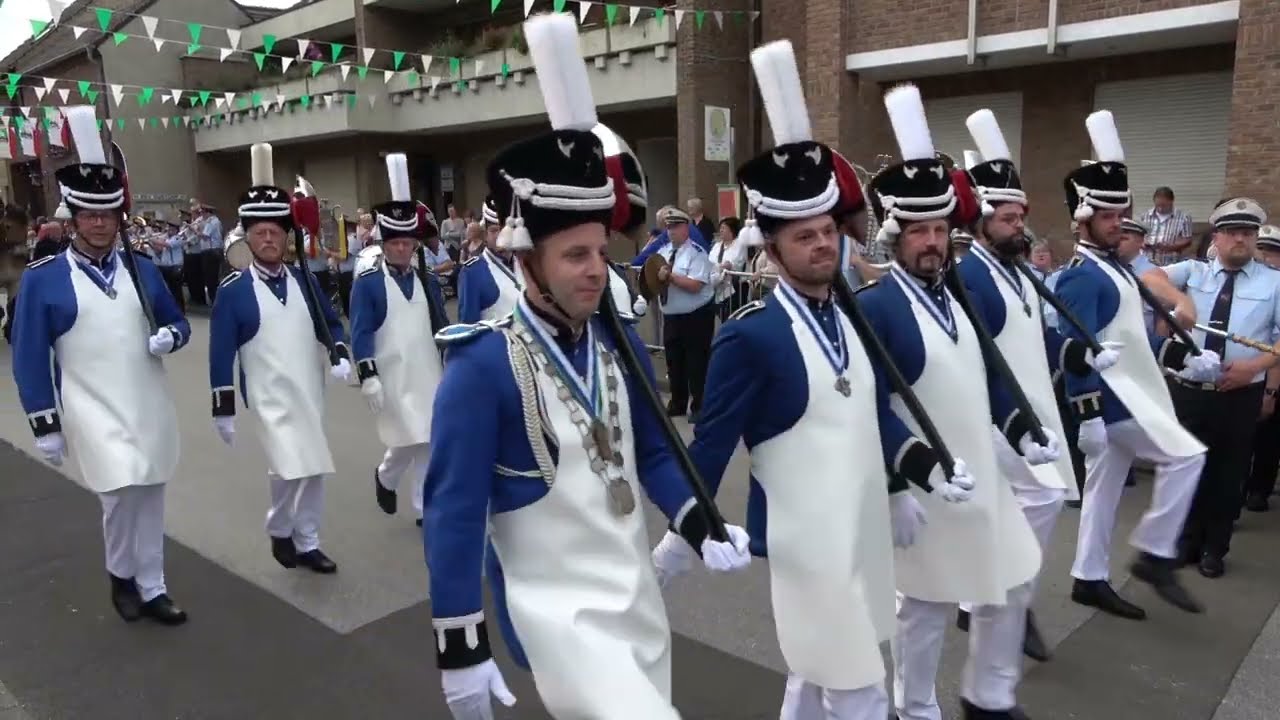 Schützenfest in GV-Gustorf. Teile der Parade vom 26. September 2023