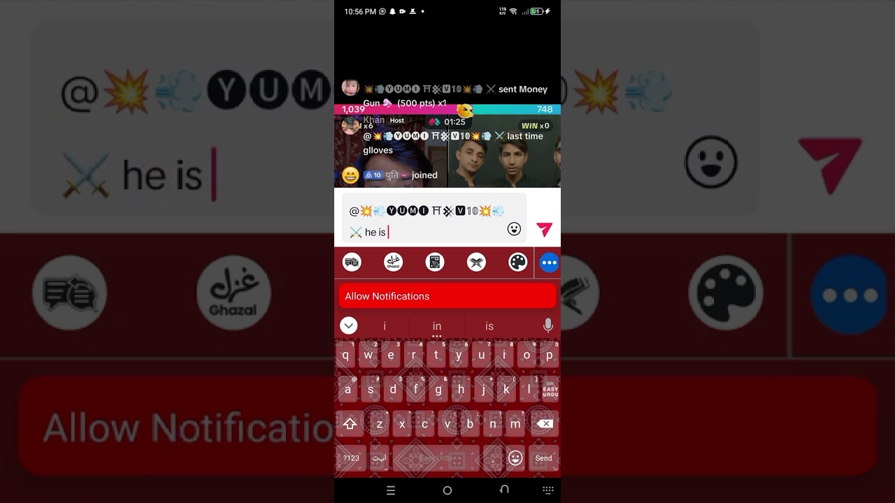 Khan512140 vs The crazey Live tiktok fight enjoy it 