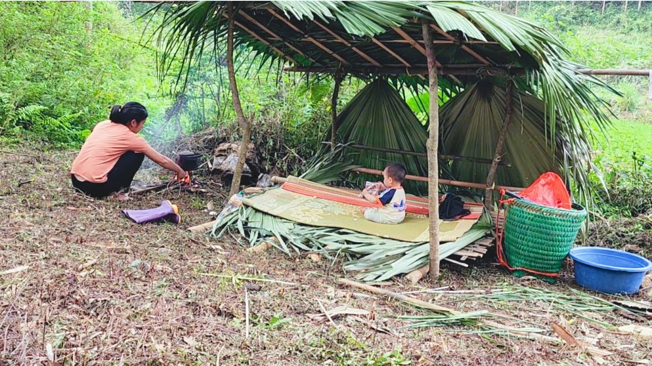 She Built a Bamboo House in 6 Months — A Single Mom’s Fight to Raise Her Child Alone