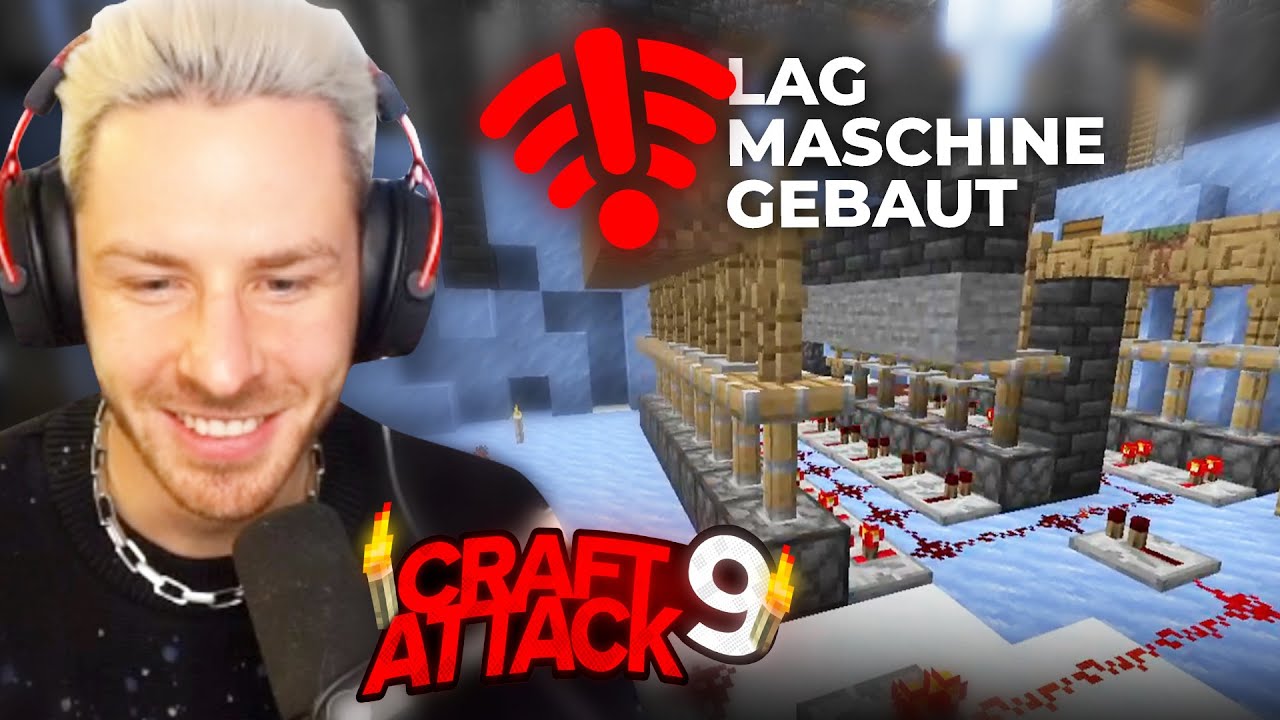 Ich habe eine LAGMASCHINE in CraftAttack 9 gebaut