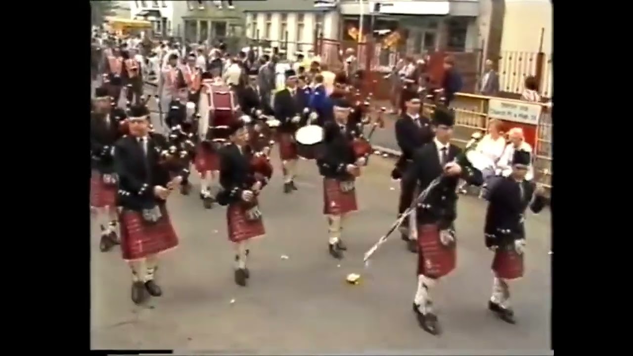 Joseph Forde Memorial Pipe Band @ Lurgan 12th 1987