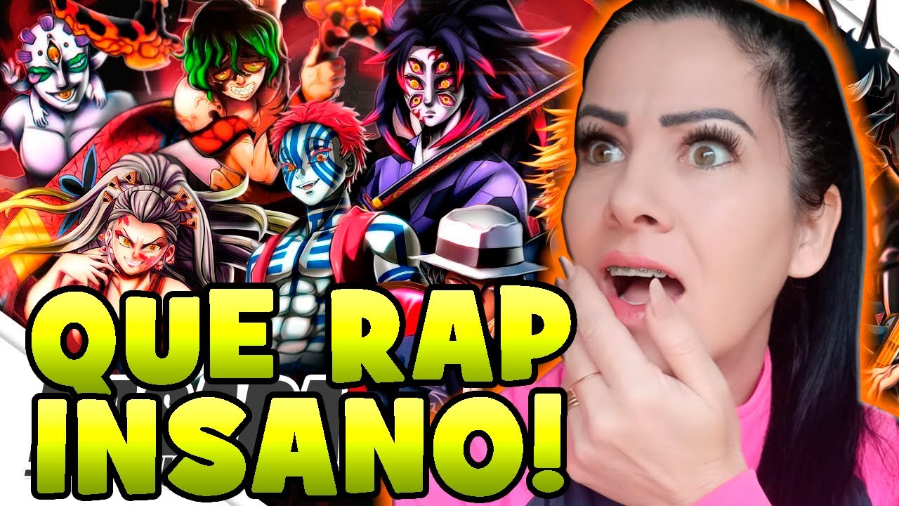 MÃE EVANGÉLICA REACT Luar de Sangue | Luas Superiores (Demon Slayer) | Basara