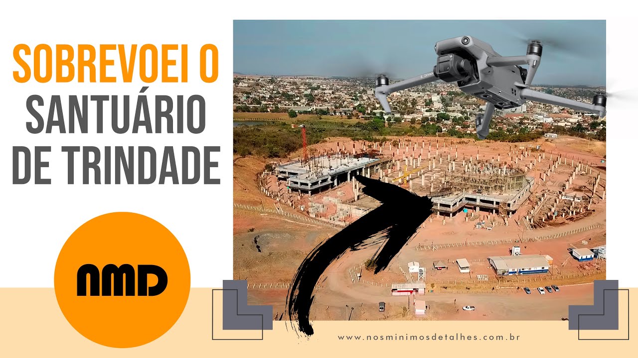 🟠 INVESTIGAÇÃO PADRE ROBSON - COMO ESTÁ A OBRA DO SANTUÁRIO EM TRINDADE? 👉 Nos Mínimos Detalhes