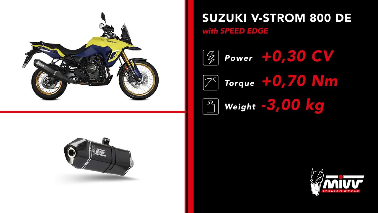 SUZUKI V-STROM 800 DE - MIVV SPEED EDGE