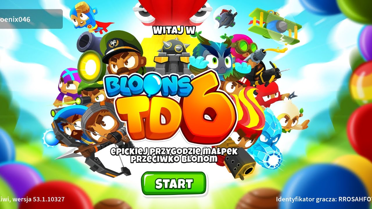 Gram w Bloons td6 