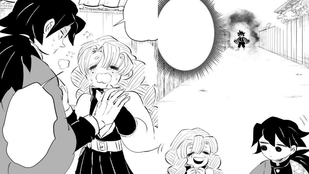 Tomioka está saliendo con Mitsuri? | Cómic Dub