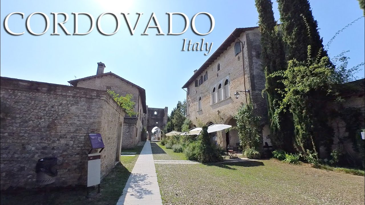 The medieval village of Cordovado - Italy Walking Tour