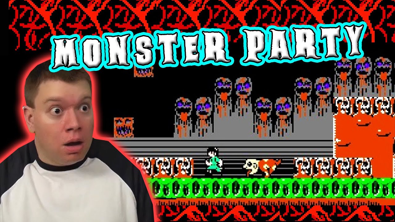 MONSTER PARTY NES — САМАЯ СТРАШНАЯ ВИДЕОИГРА на Nintendo. Обзор S3E04 | The Irate Gamer