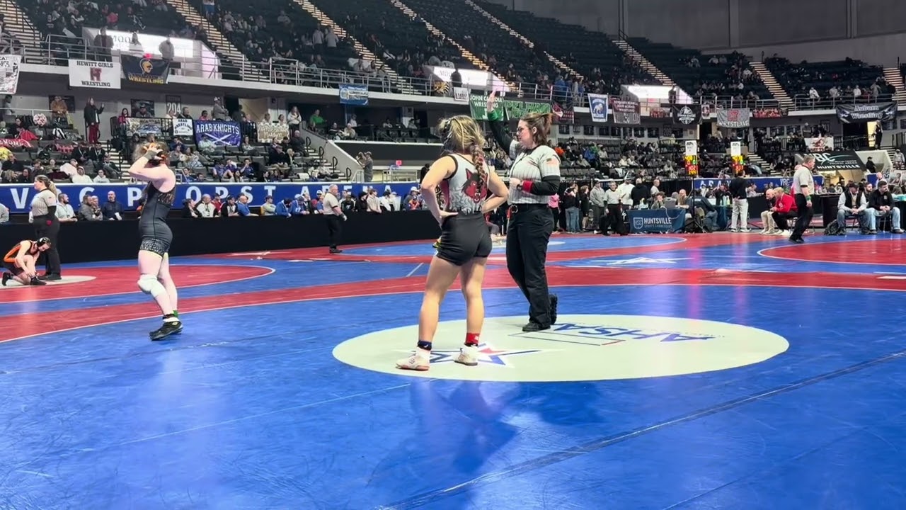 Cote Wrestling | 2.12.26 | AHSAA Girls State Wrestling Championships | Championship Round (L)