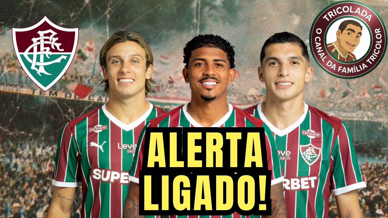 ⚠️ ALERTA NO FLU! LATERAIS EM QUEDA, JK SEM GOL E PROBLEMAS NO ELENCO