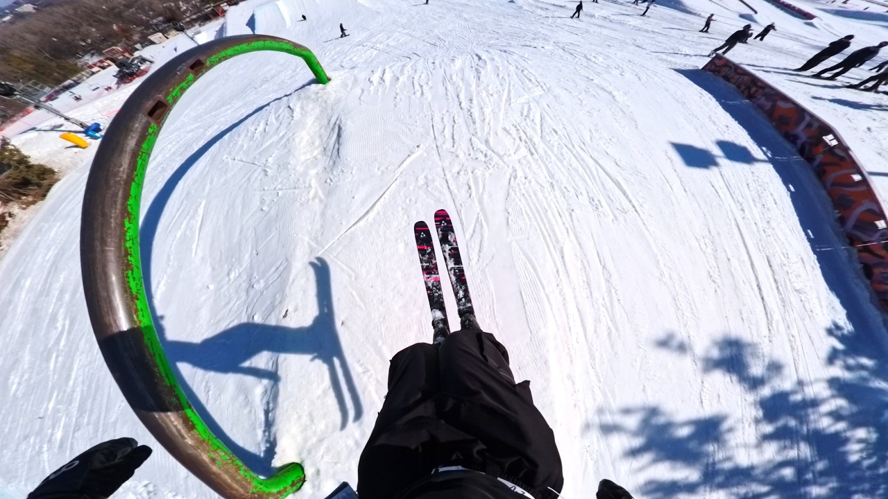 POV: Slushy Park Laps in February! (50 Degrees)
