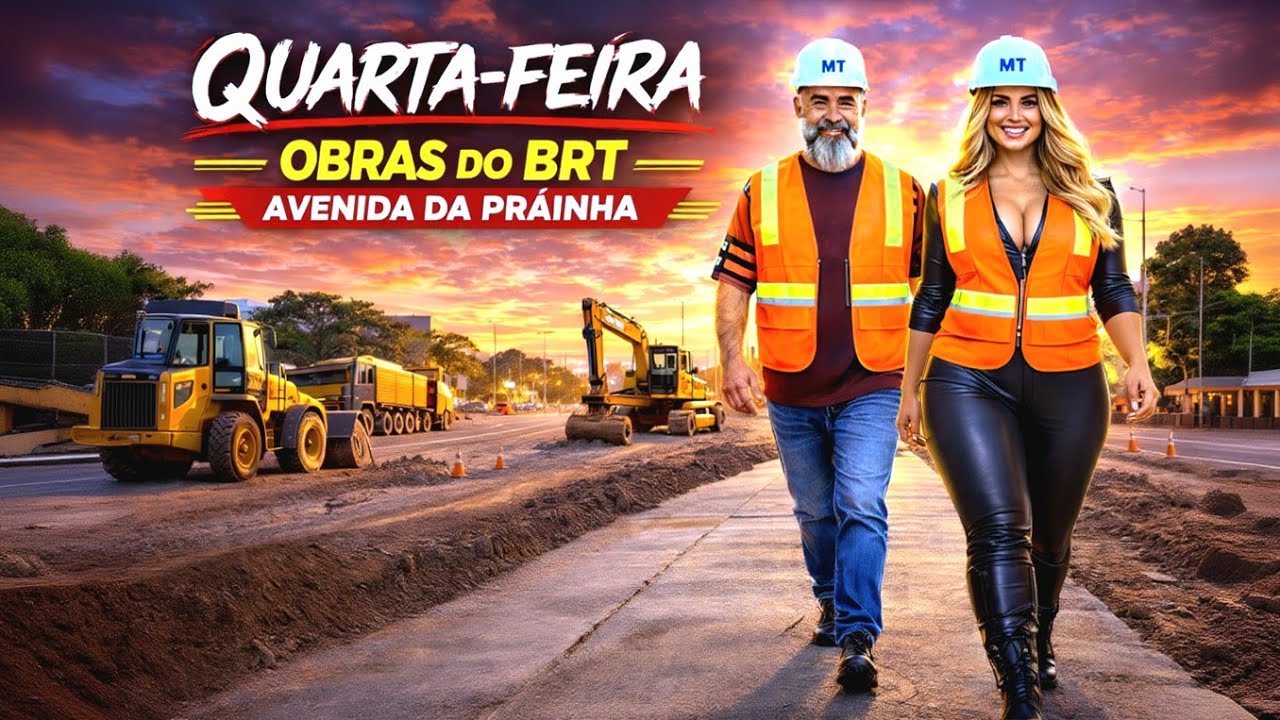 OBRAS BRT PRAINHA AO VIVO DE MATO GROSSO O ESTADO DO AGRO! #caterpillar #newholland #sinframt #jcb