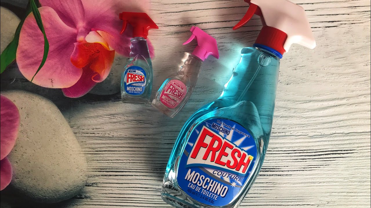 FRESH COUTURE MOSCHINO/СРАВНЕНИЕ С FRESH COUTURE PINK MOSCHINO