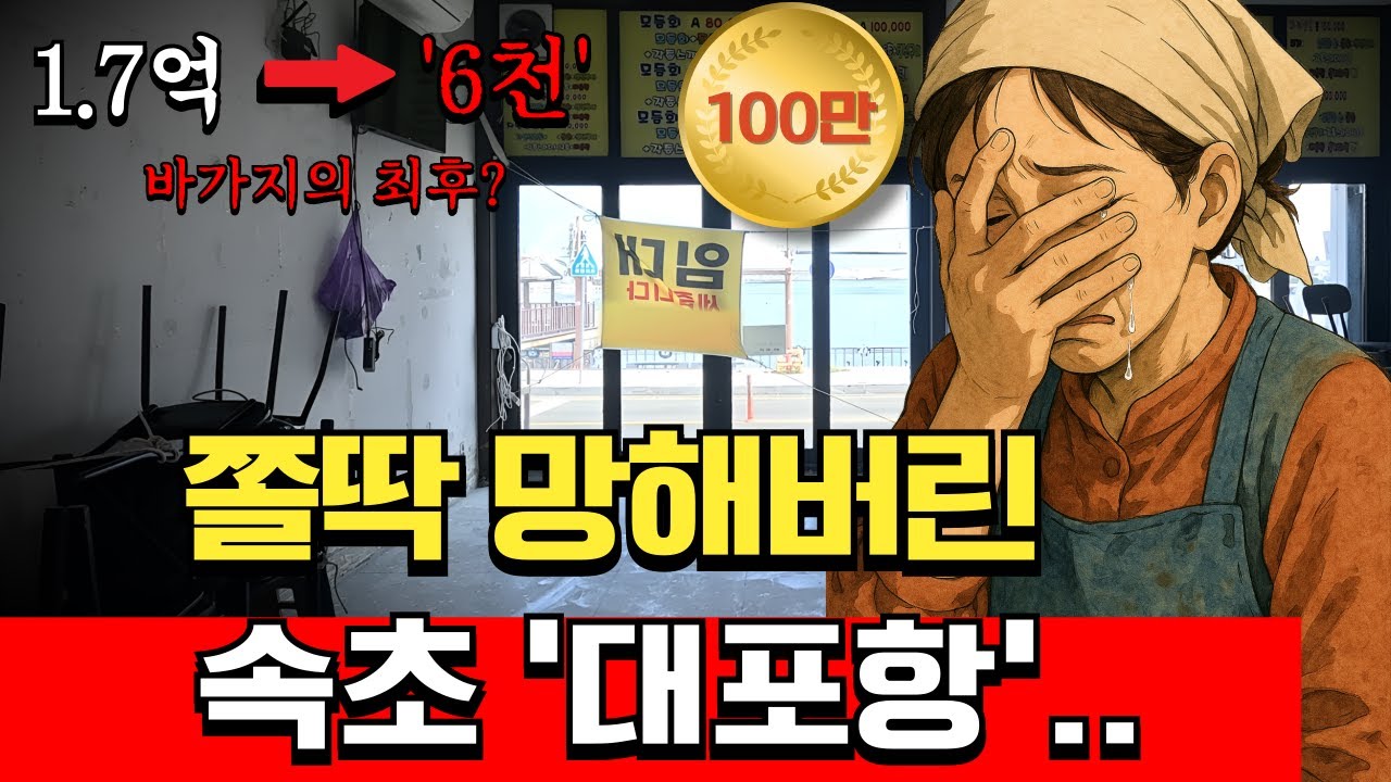 바가지 논란에 폭망한 속초 대포항..? 저희는 억울해요ㅠ