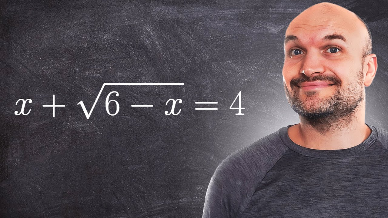 Radical Equation with a Extraneous Solution