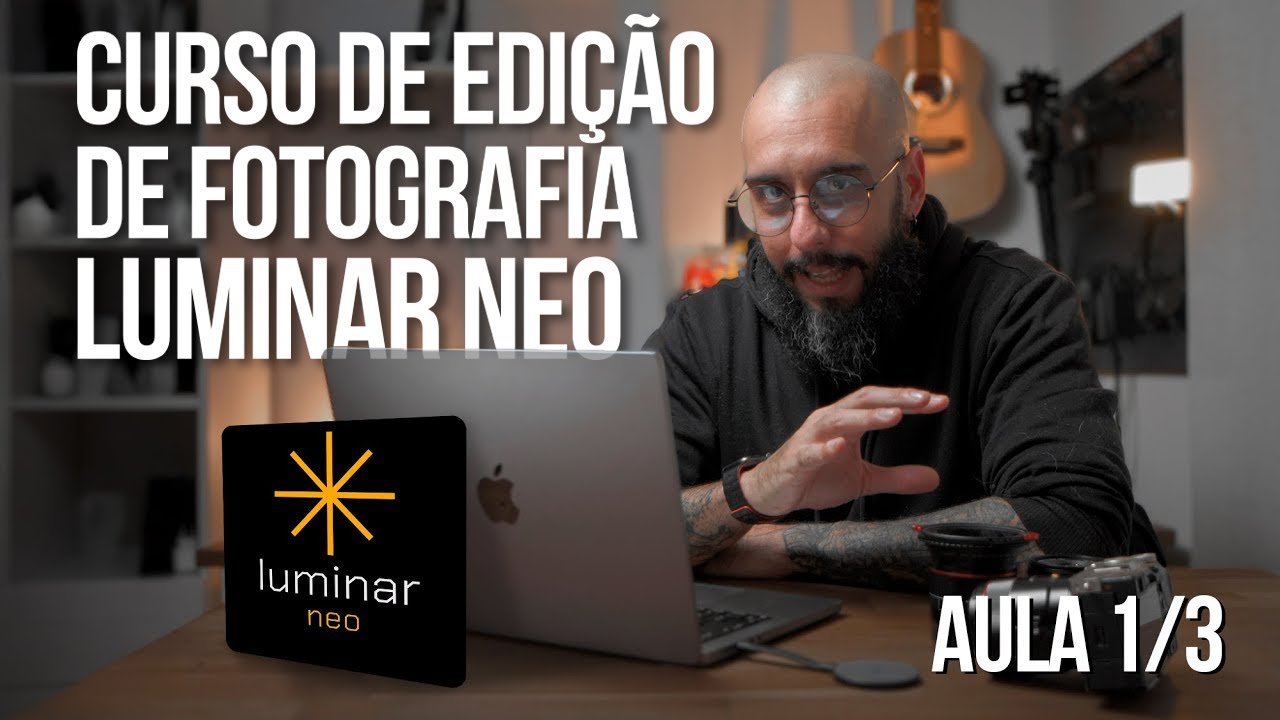 Curso de EDIÇÃO DE FOTOGRAFIA com Luminar Neo! Aula 1: Workflow, Edição Básica e Ferramentas de IA!