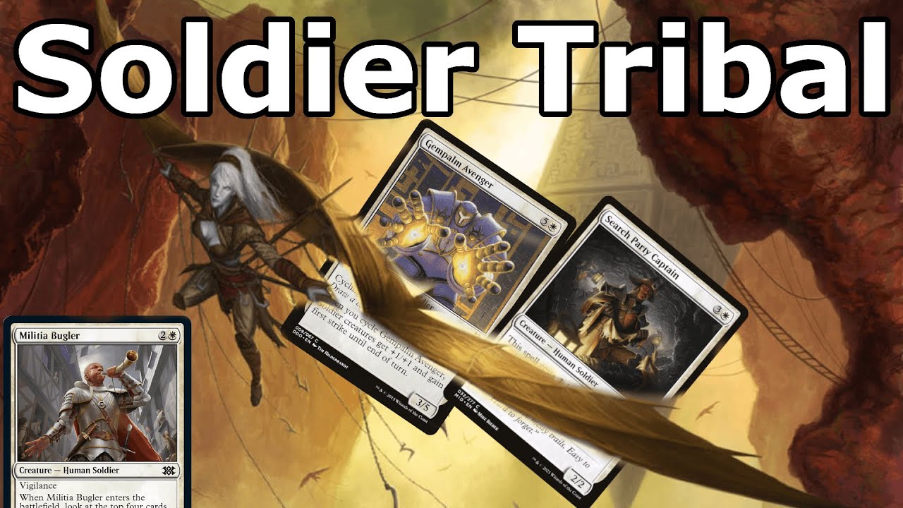 MILITA BUGLER IS LEGAL!  Pauper Mono White Soldier Tribal MTG