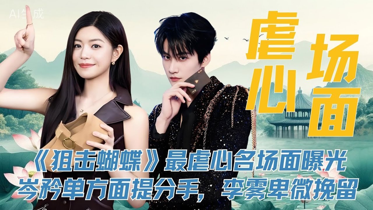 《狙击蝴蝶》最虐心名场面曝光，岑矜单方面提分手，李雾卑微挽留#周柯宇 #陈妍希 #陈小纭 #狙击蝴蝶