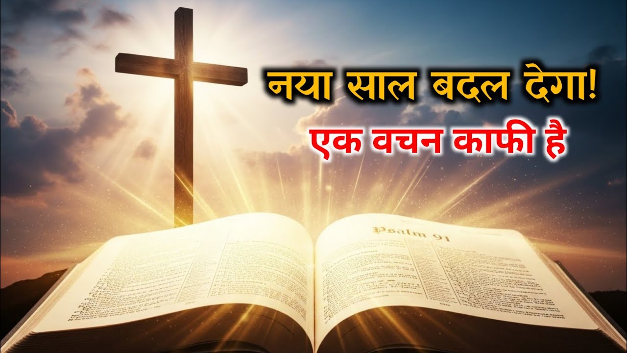 🛑👉 नए साल के लिए बाइबल के 10 शक्तिशाली वचन | New Year Bible Verses 2026 | Hindi Christian Message