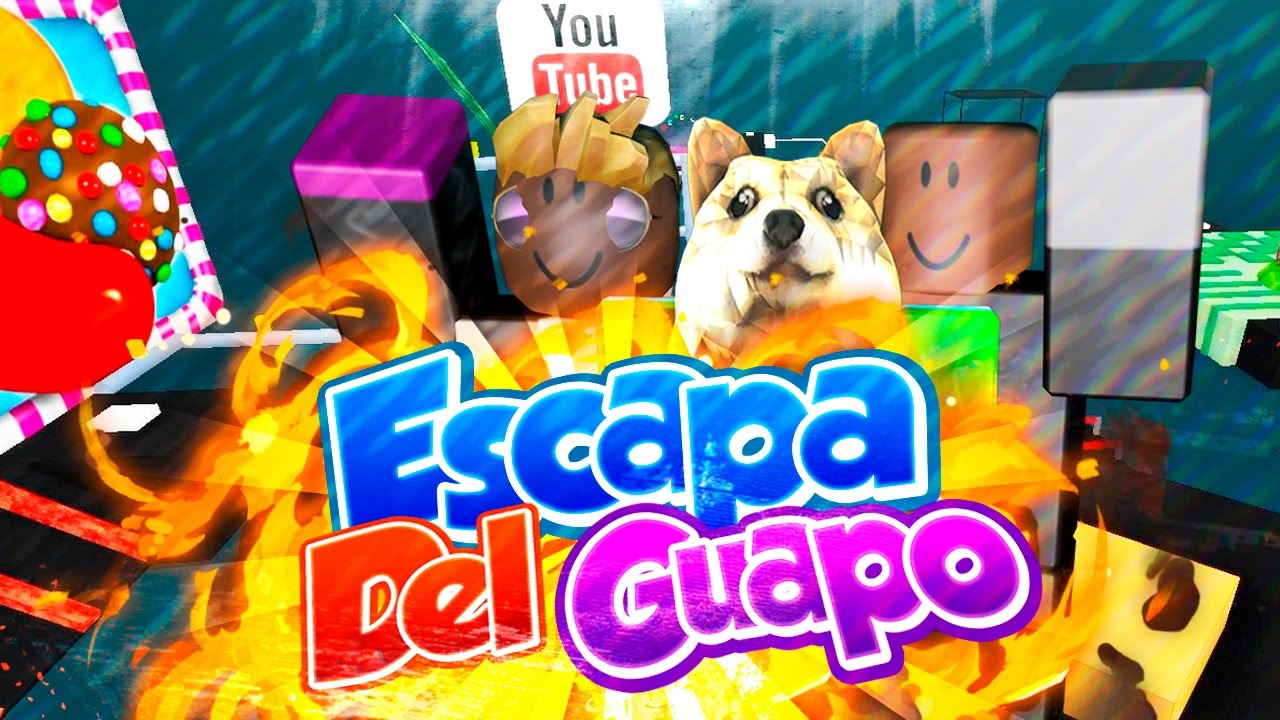 ESCAPA DEL GUAPO DE NACHO | OBBY ROBLOX CON WHITEZUNDER Y ELYAS