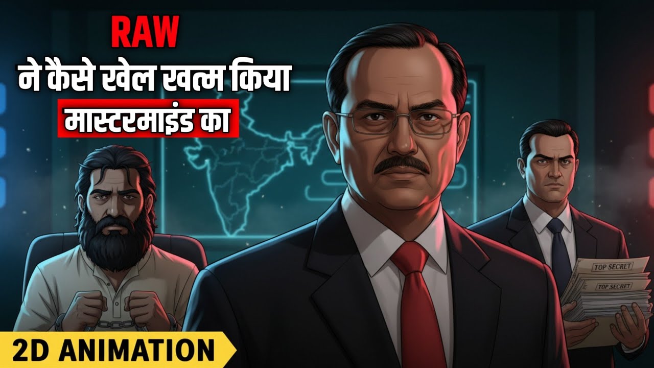 RAW Ka Sabse Khaufnaak Operation | Yasin Bhatkal Ka Secret Arrest 2013| 2d animation| @ShivamDoc-1