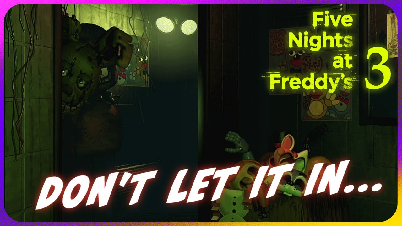 Please- I Need This Job... | Five Nights at Freddys 3