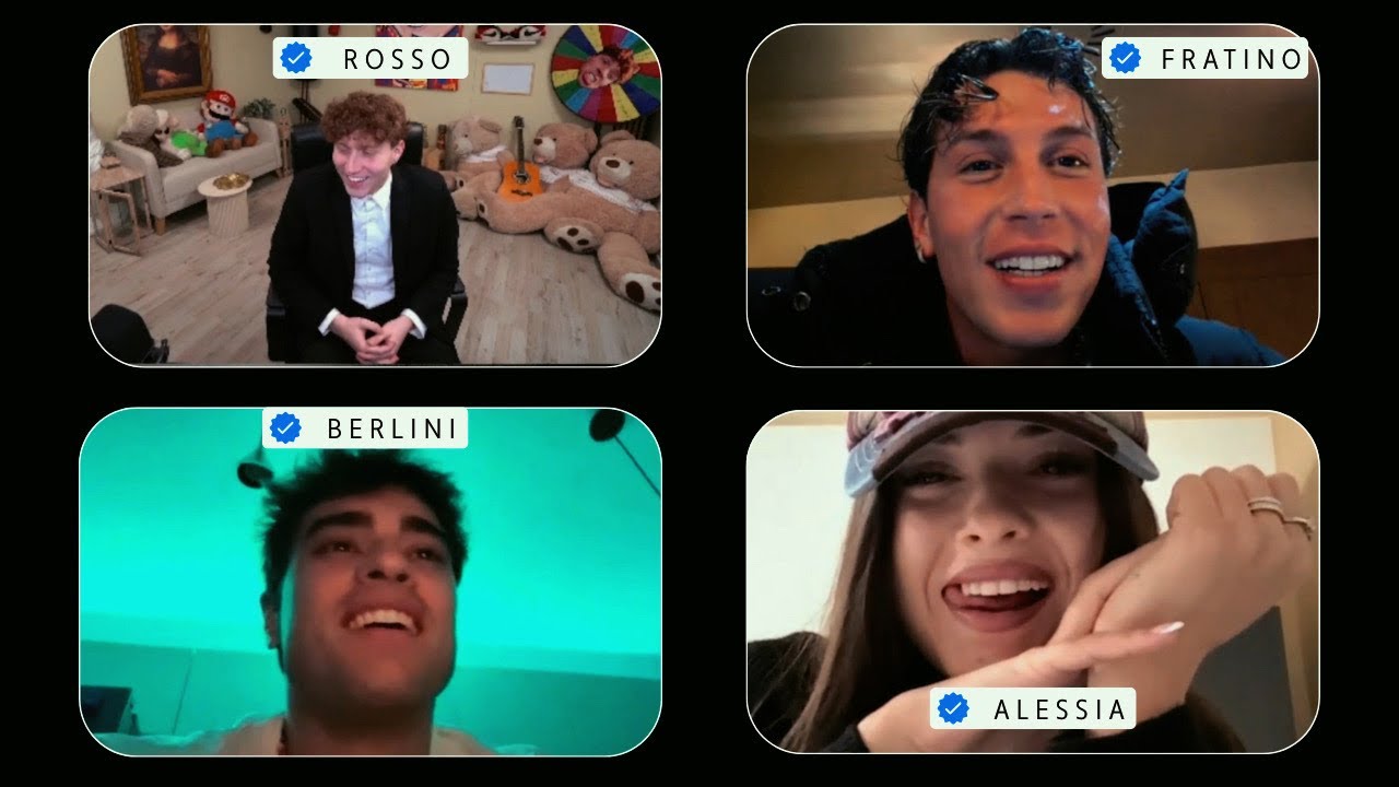 ANDREA FRATINO,SIMONE BERLINI,MAZZEI,SESPO,ROCCA, ALESSIA E BEA IN LIVE:CHIACCHIERE E RISATE!!😂