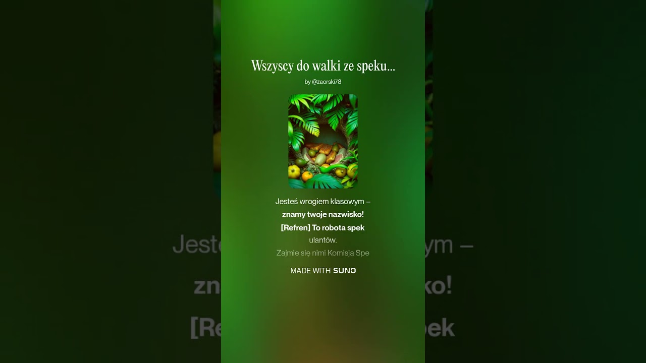 Wszyscy do walki ze spekulacją!