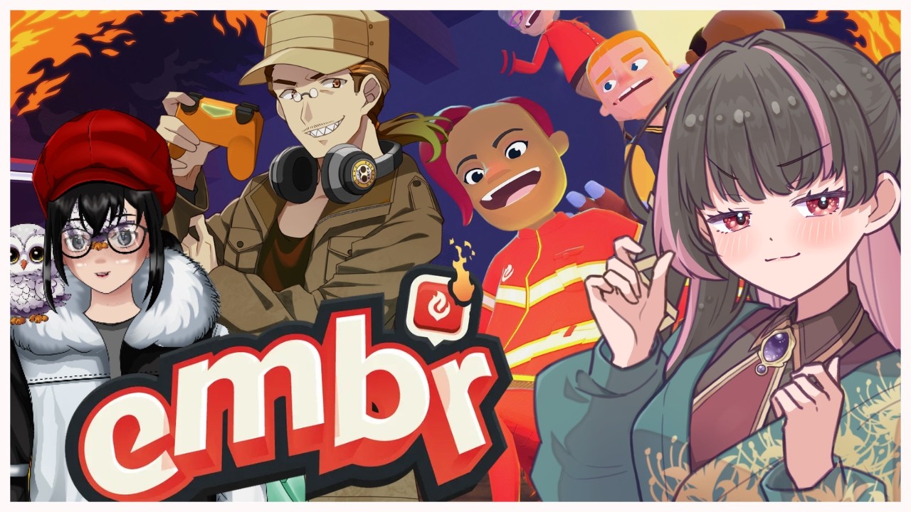 【#Embr】火事場泥棒！？やったらぁぁぁぁ！！！【辻ヶ花りおう.ooho.桔梗.】#新人VTuber #雑談  #個人Vtuber