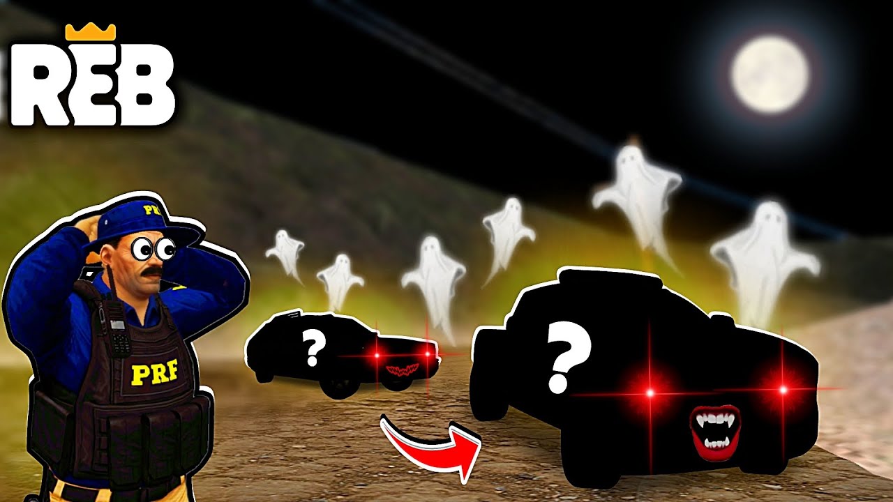 O CARRO FANTASMA TRANSFORMOU MINHA VIATURA NUMA VIATURA FANT&Aacute;SMATICA!! 😱 N&Atilde;O ACREDITO NISSO!!