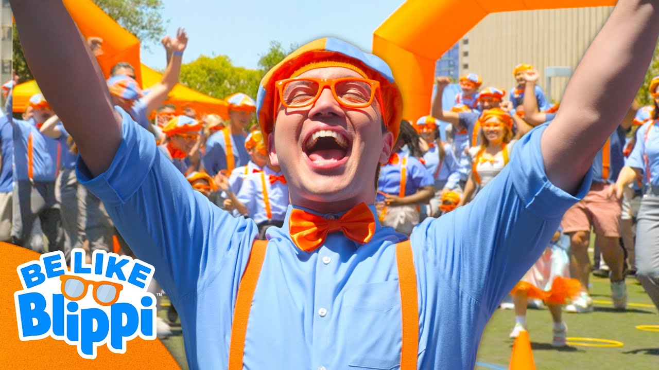 150 People Play The Ultimate Blippi Games! 🩵🧡 | BEST OF BLIPPI TOYS | Educational Videos for Kids
