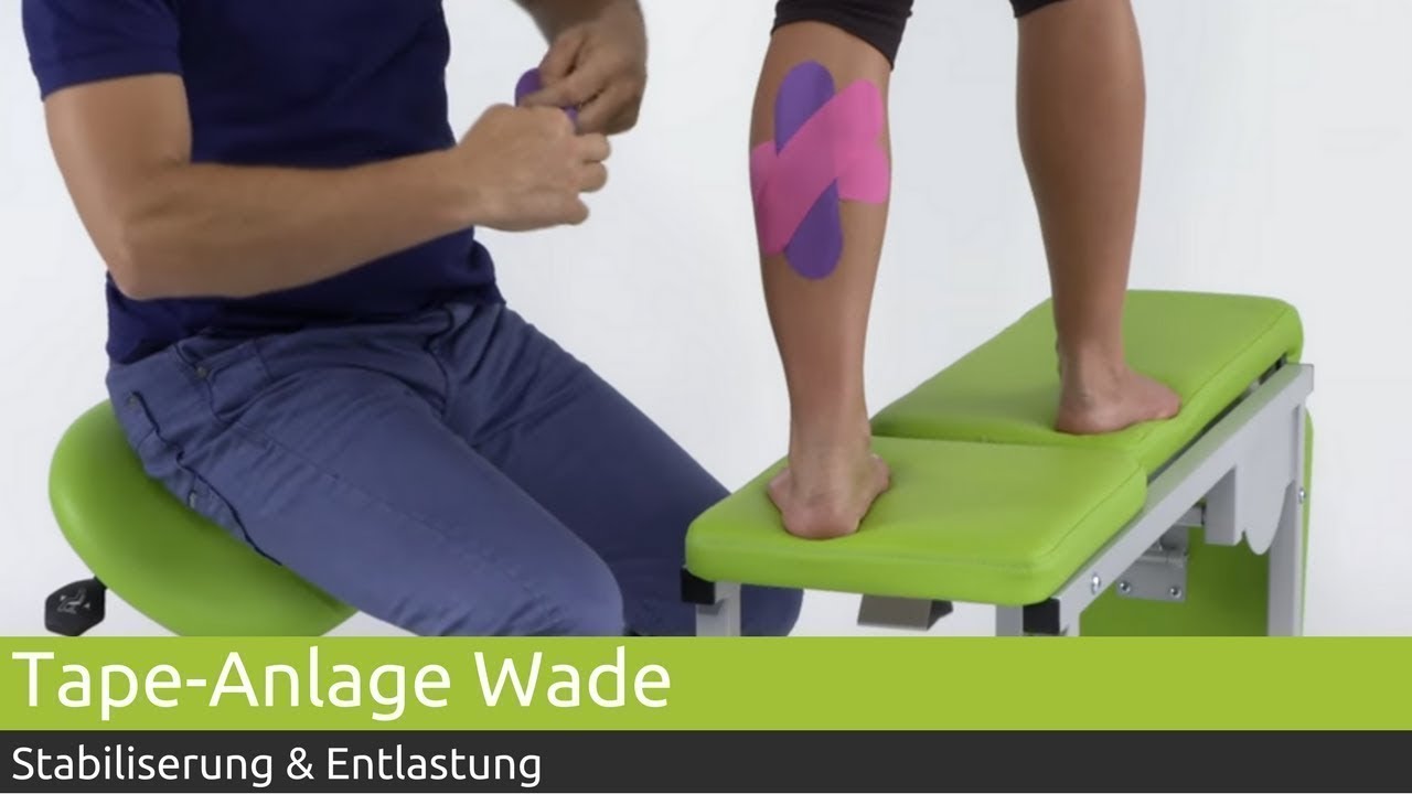 Kinesiologie -Tape Anlage Wade | PINOFIT