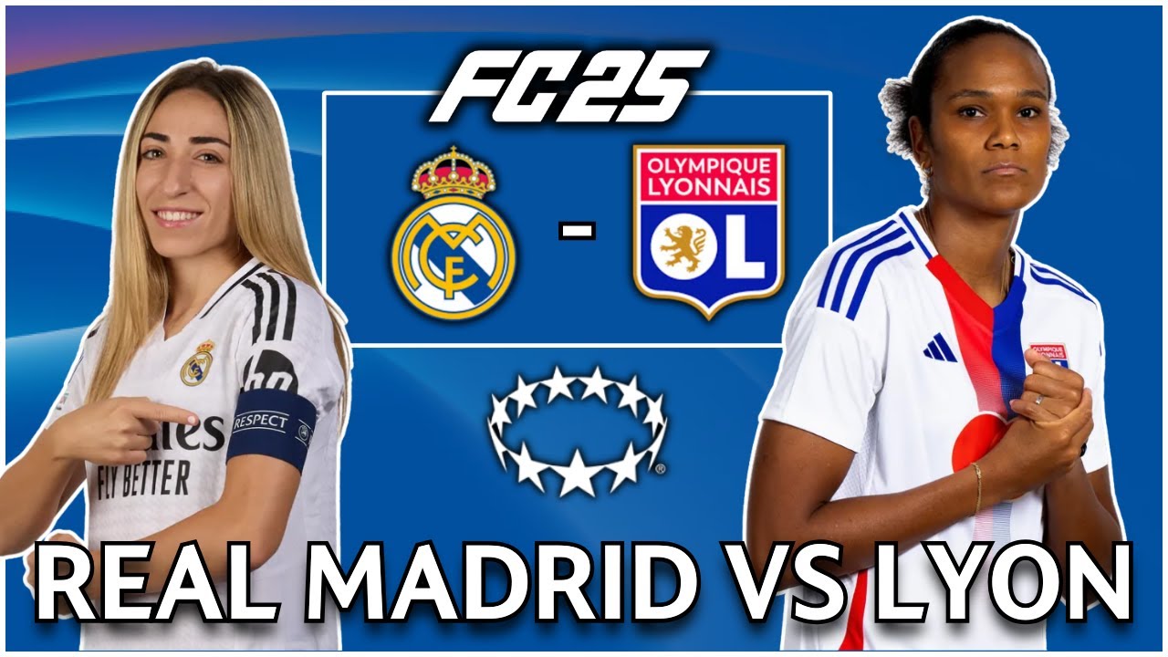 ⚽REAL MADRID VS OLYMPIQUE LYONNAIS - UEFA WOMEN’S CHAMPIONS LEAGUE (QUARTS DE FINALE ALLER)🔥🏆