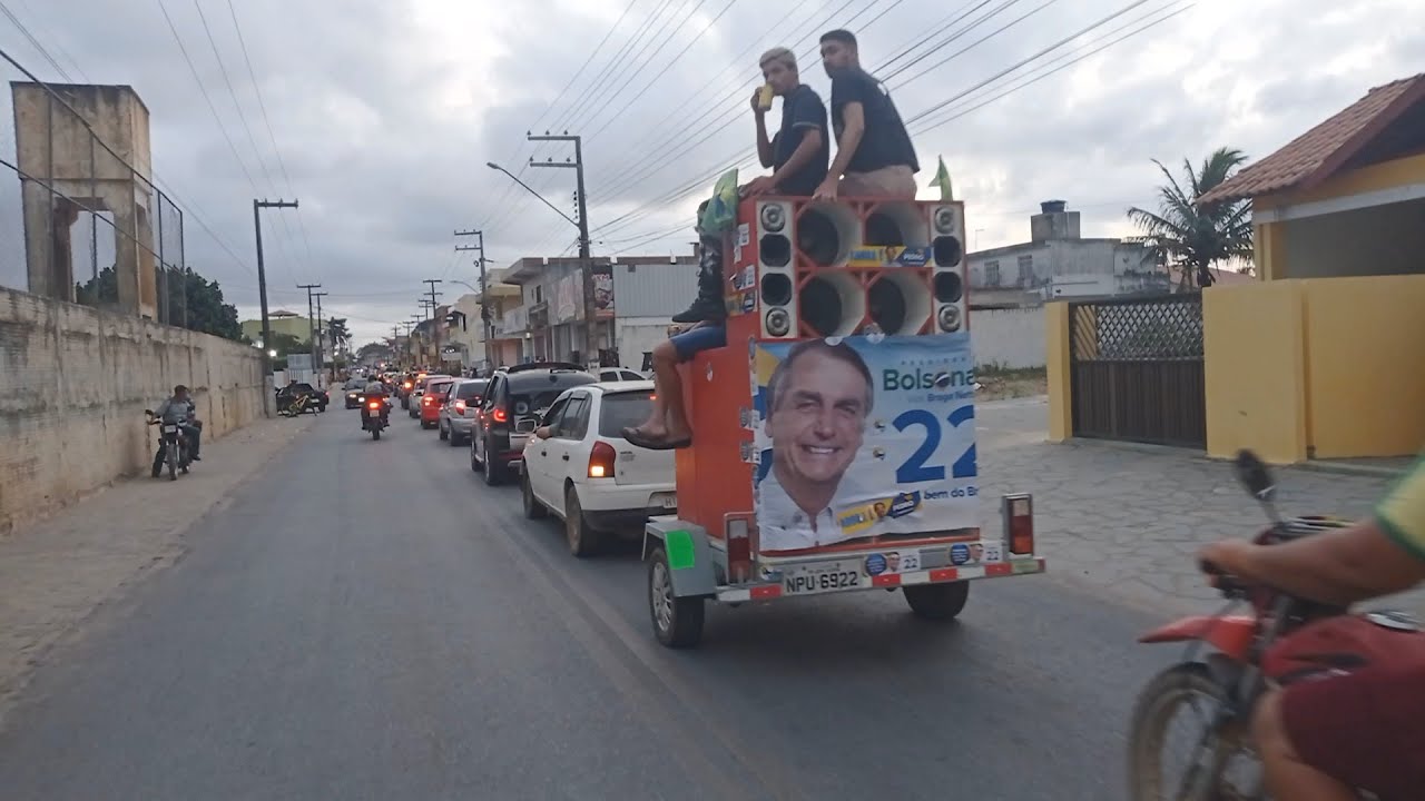 Carreata de Bolsonaro em araruna paraiba