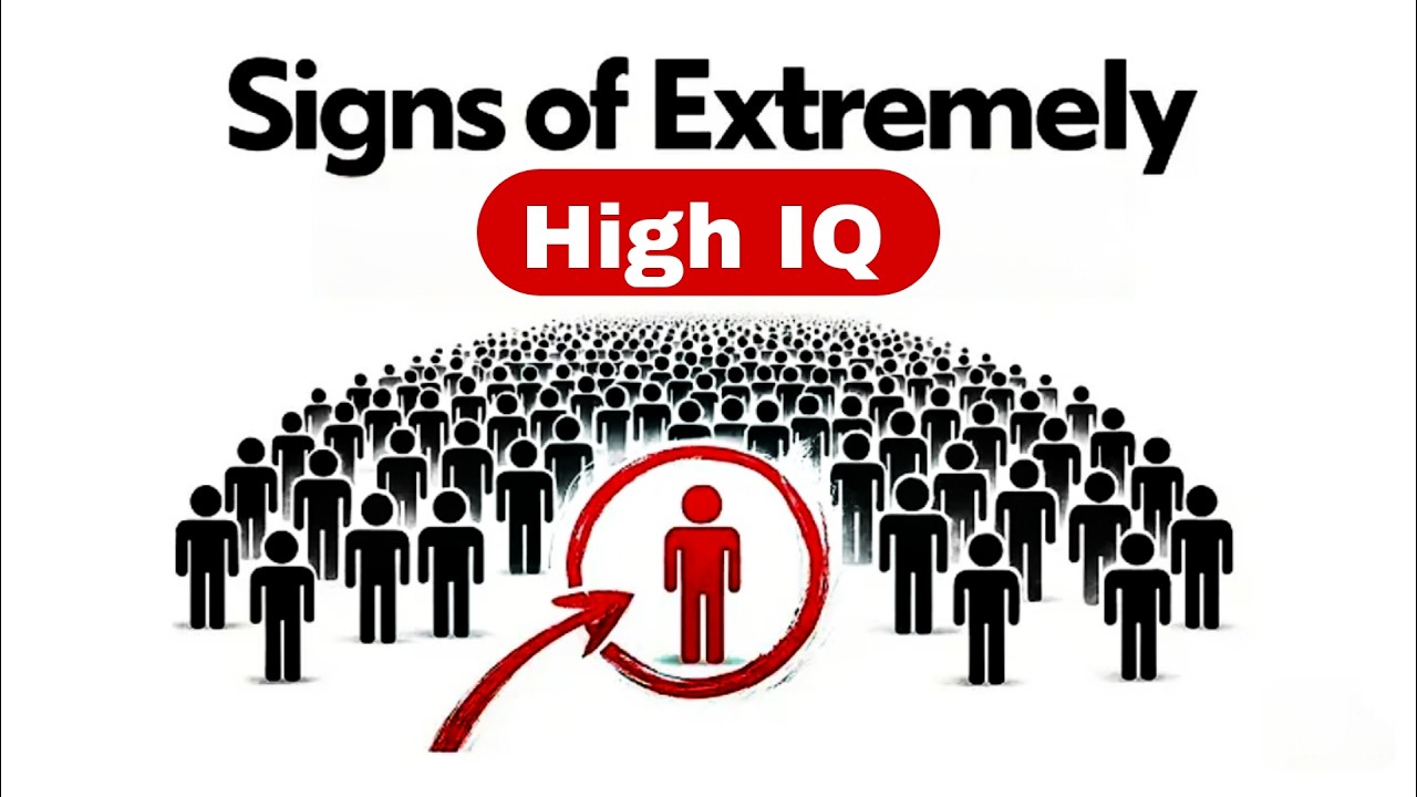 6 Signs You're Smarter Than 95% Of People (psychology explained)