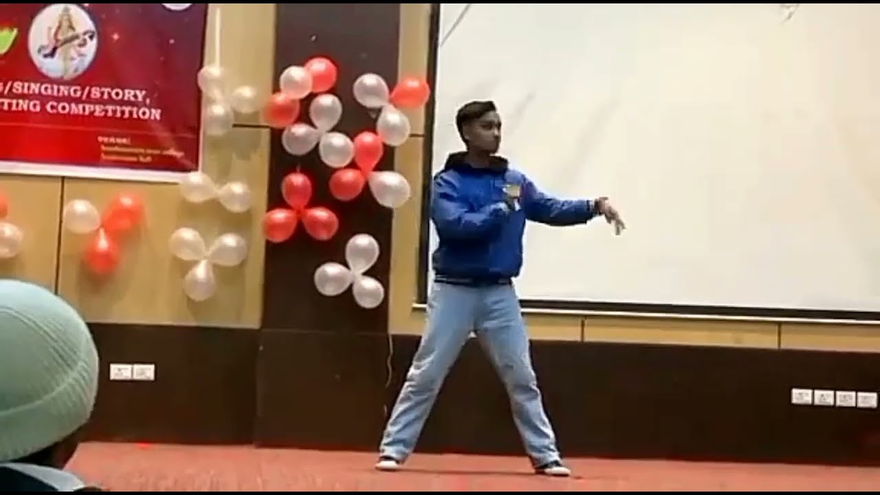 Stage Dance performance by Aadesh Gahatraj on SWSC |The Cartoonz Crew jr| song