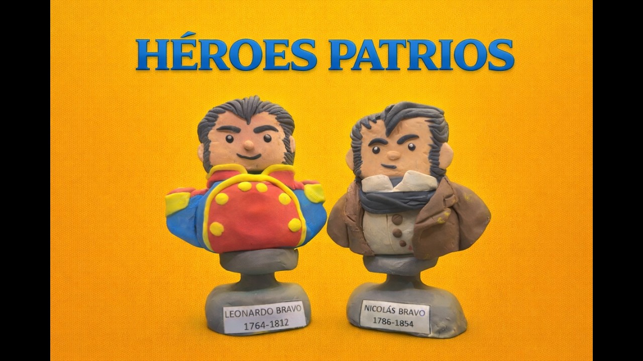 Personajes históricos en plastilina | Los Bravo y la Guerra de Independencia