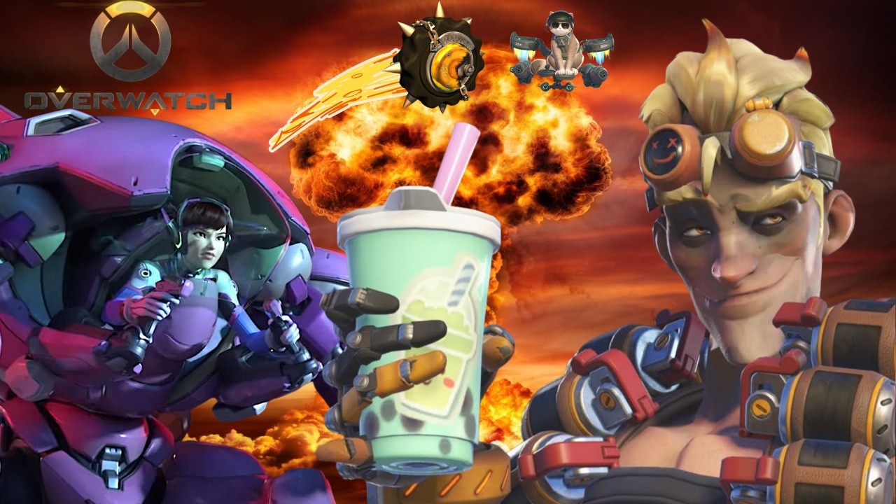 Pure Chaos with Junk rat in overwatch quickplay