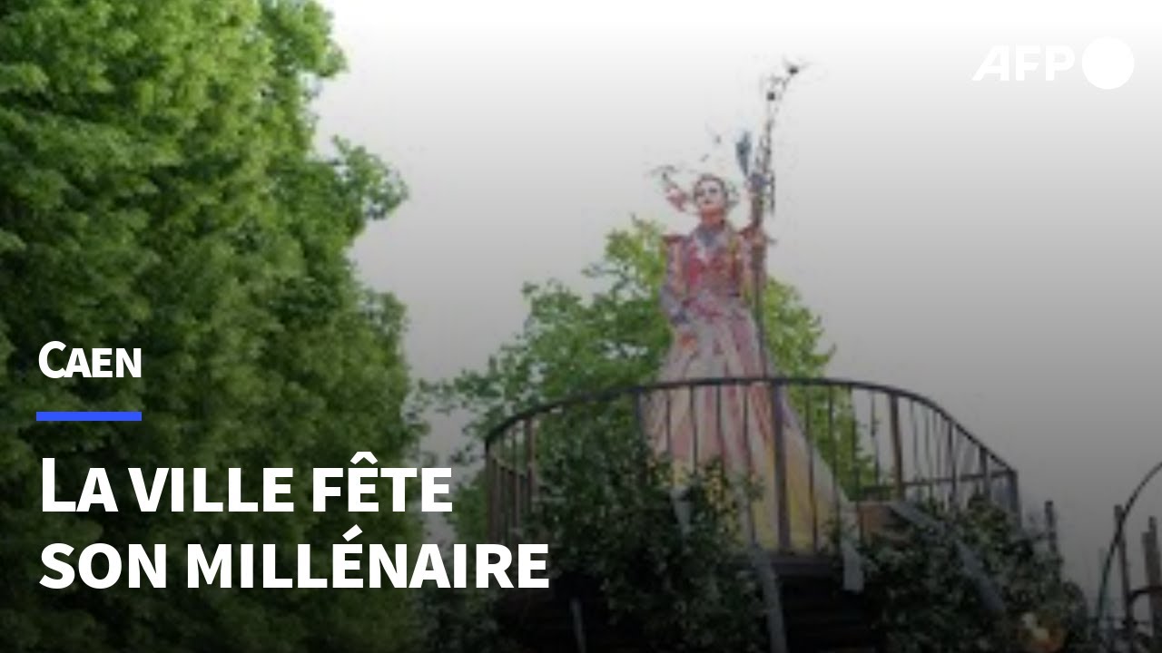 Caen: la ville fête son millénaire avec une Parade | AFP
