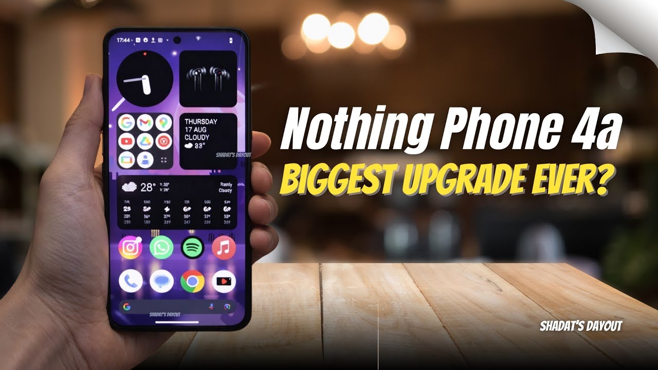 Первый тизер Nothing Phone 4a &mdash; наконец-то он здесь!