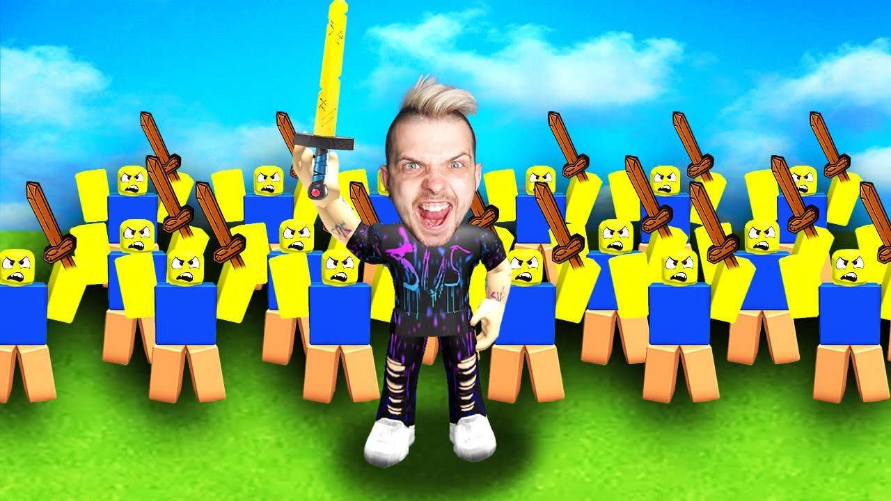 BUDUJĘ SWOJĄ NAJWIĘKSZĄ ARMIĘ w ROBLOX - Warriors Army Simulator!