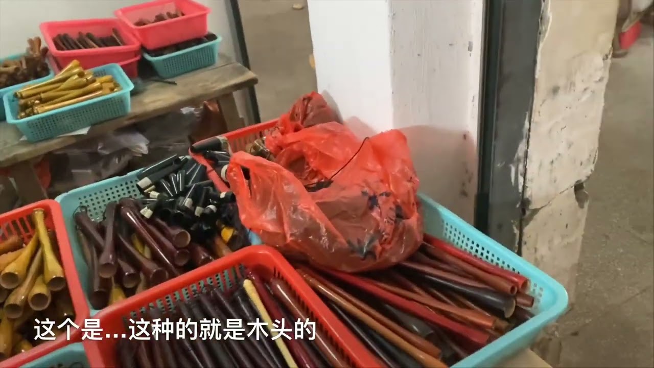 毛笔竟然可以自己组装，带你来看看中国巨大的毛笔交易市场