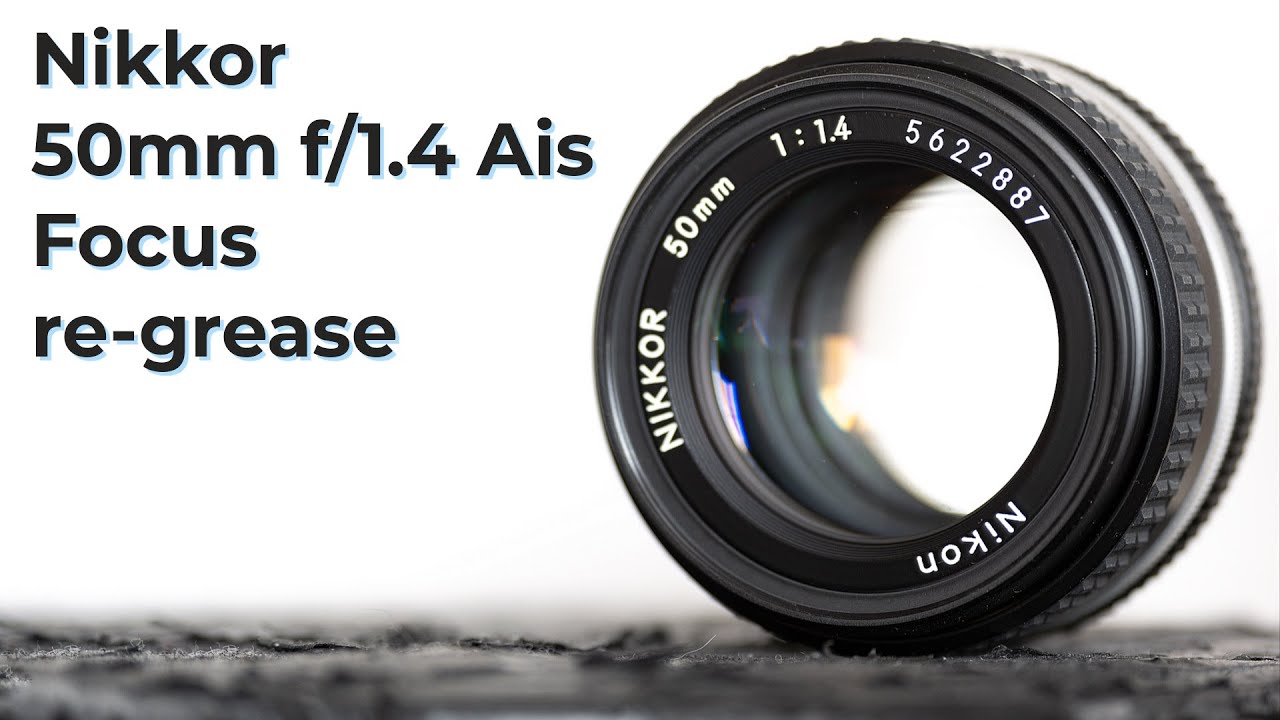 Смазка объектива: Nikon Nikkor 50mm f/1.4 Ai-s
